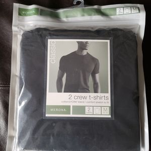 Men's Merona Crew Tshirt 2 Pack